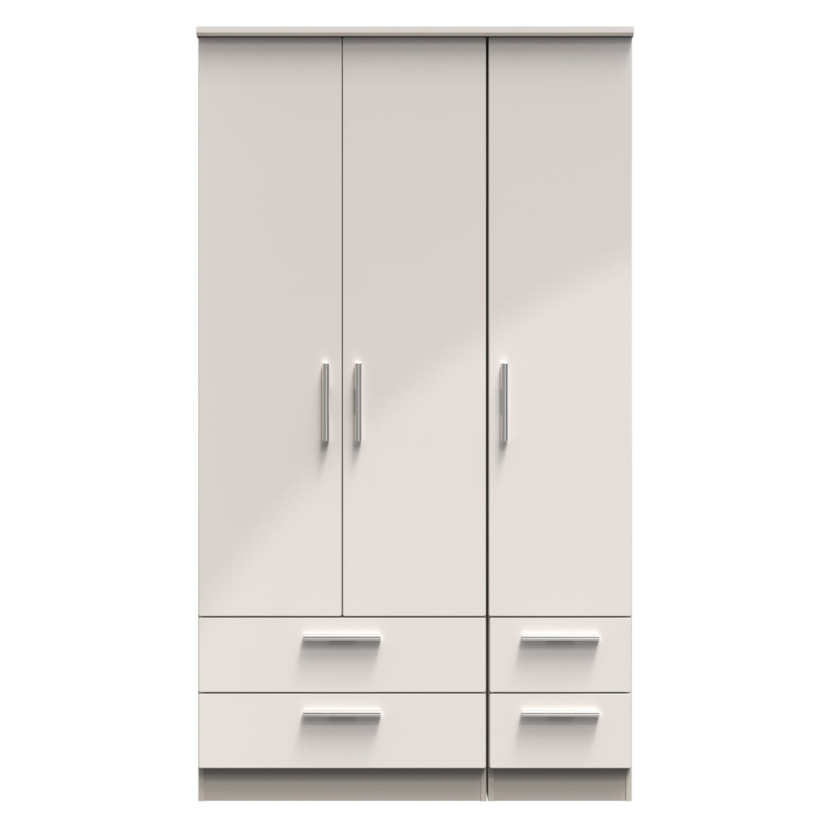 Knightsbridge Tall Triple 2 Drawer + Drawer Wardrobe