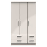 Knightsbridge Tall Triple 2 Drawer + Drawer Wardrobe