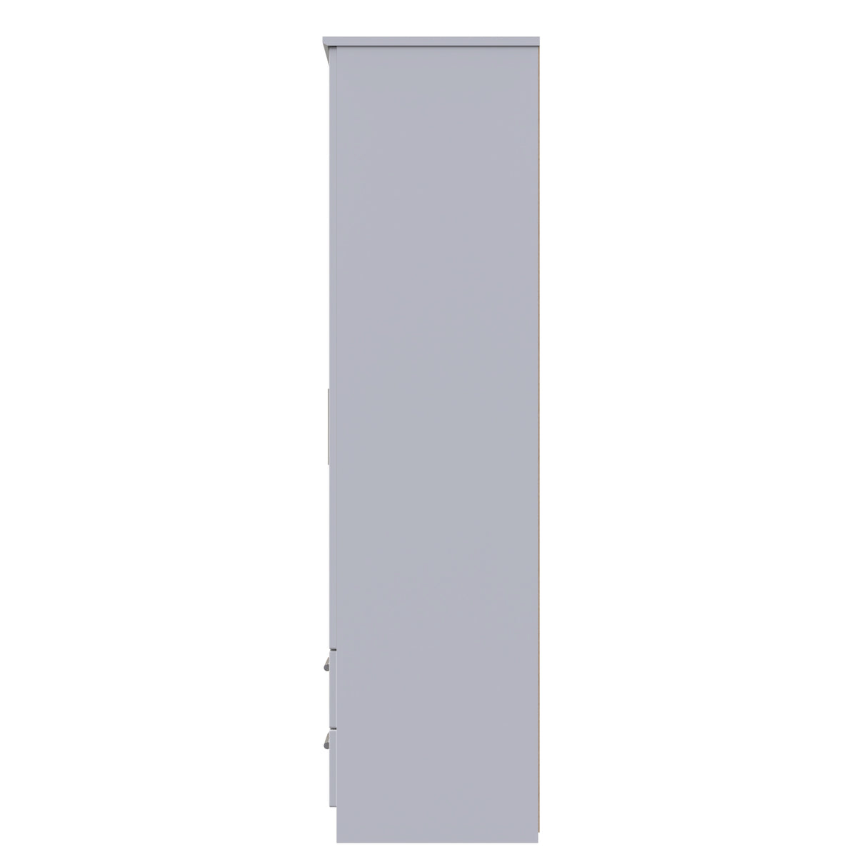Knightsbridge Tall Triple Mirror + Drawer Wardrobe