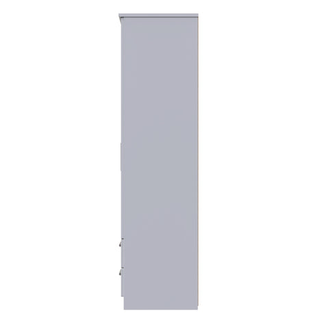 Knightsbridge Tall Triple Mirror + Drawer Wardrobe