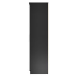 Knightsbridge Tall 6 Door 2 Drawer Double Wardrobe