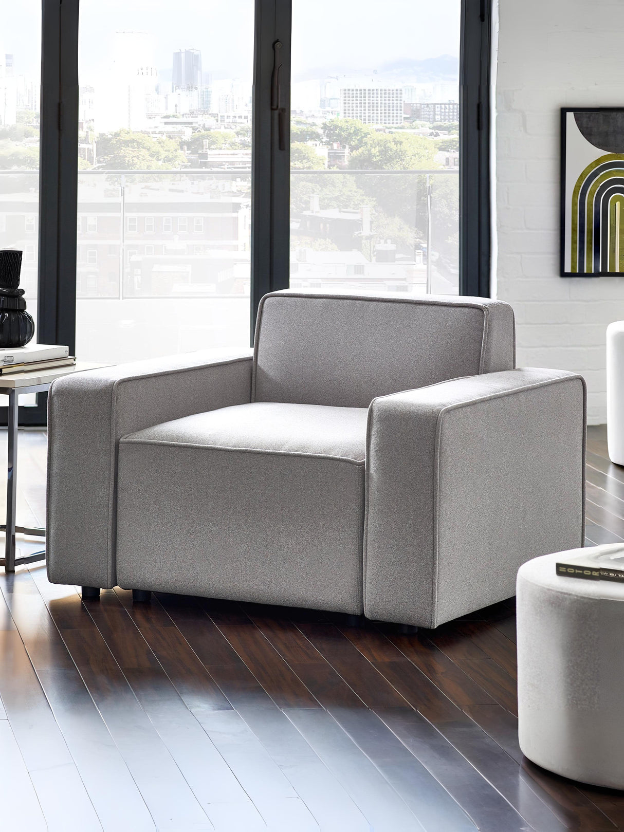 Lago Modular Sofa Armless Seat Unit