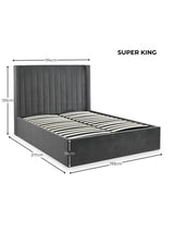 Langham Upholstered Ottoman Storage Bed