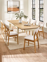 Larissa Rectangular Extending 6-8 Seater Dining Table