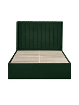 Leila Upholstered Bed with Side Access Storage
