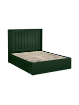 Leila Upholstered Bed with Side Access Storage