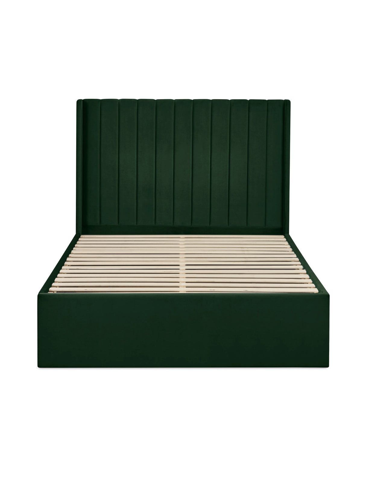Leila Upholstered Bed with Side Access Storage