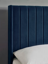 Leila Upholstered Bed with Side Access Storage
