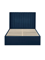 Leila Upholstered Bed with Side Access Storage