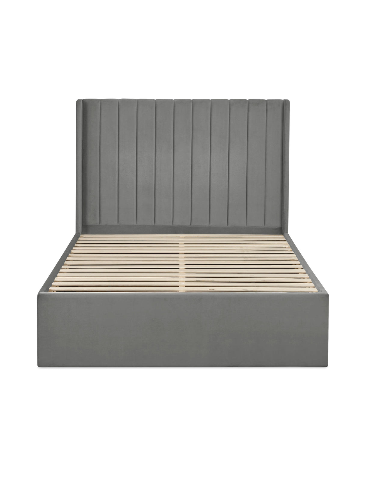 Leila Upholstered Bed with Side Access Storage