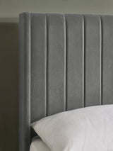 Leila Upholstered Bed with Side Access Storage