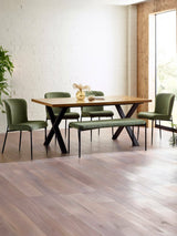 Leonie 2 Seater Upholstered Dining Bench