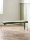 Leonie 2 Seater Upholstered Dining Bench