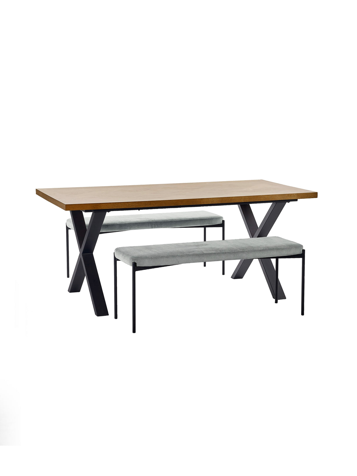 Leonie 2 Seater Upholstered Dining Bench