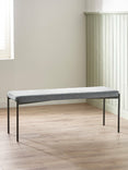 Leonie 2 Seater Upholstered Dining Bench