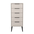 Linear (B) 5 Drawer Bedside Cabinet