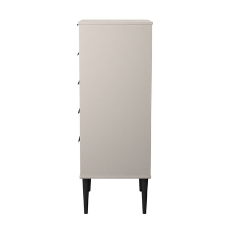 Linear (B) 5 Drawer Bedside Cabinet