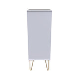 Linear (F) 5 Drawer Bedside Cabinet