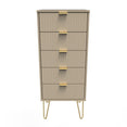 Linear 5 Drawer Bedside Cabinet