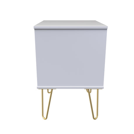 Linear 2 Drawer Bedside Cabinet
