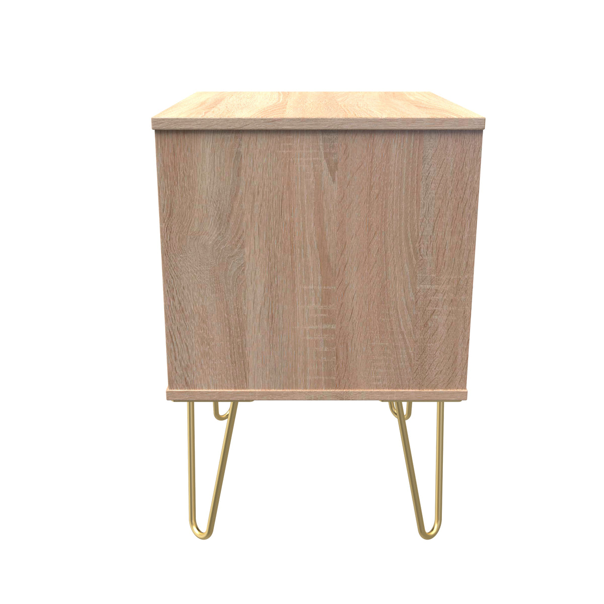 Linear (F) 2 Drawer Bedside Cabinet