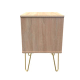 Linear (F) 2 Drawer Bedside Cabinet