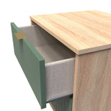 Linear (F) 2 Drawer Bedside Cabinet