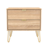 Linear 2 Drawer Midi Chest