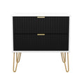 Linear 2 Drawer Midi Chest