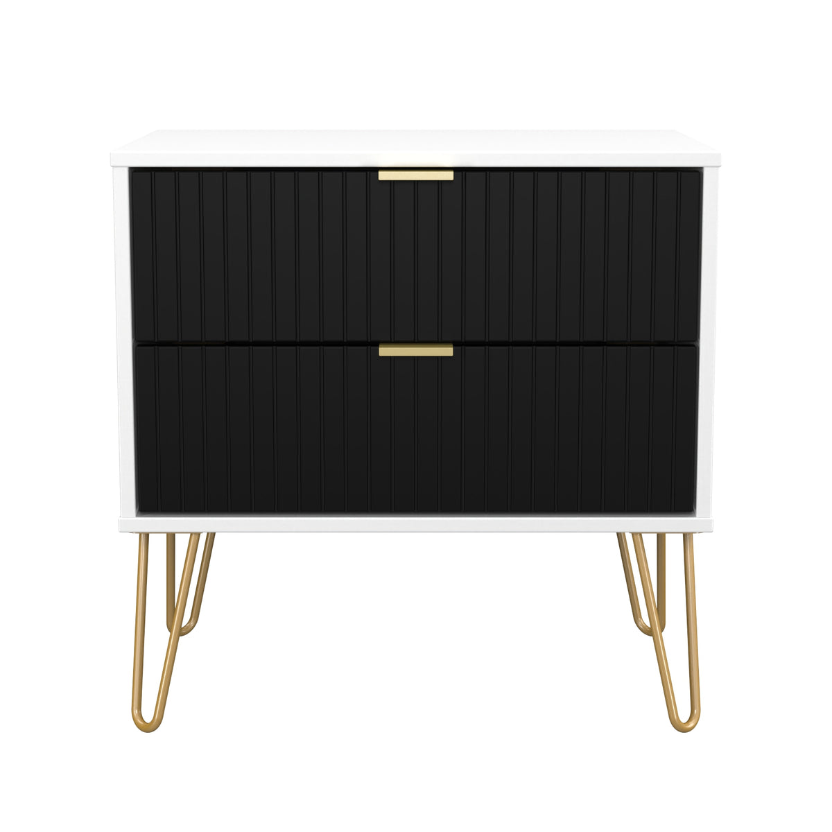 Linear 2 Drawer Midi Chest