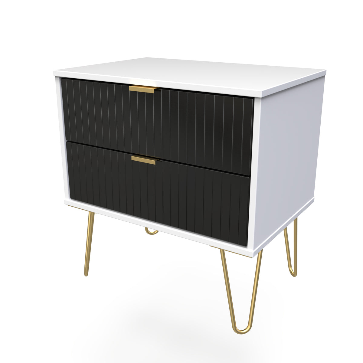 Linear 2 Drawer Midi Chest