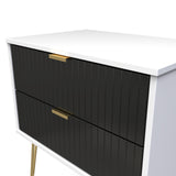 Linear 2 Drawer Midi Chest