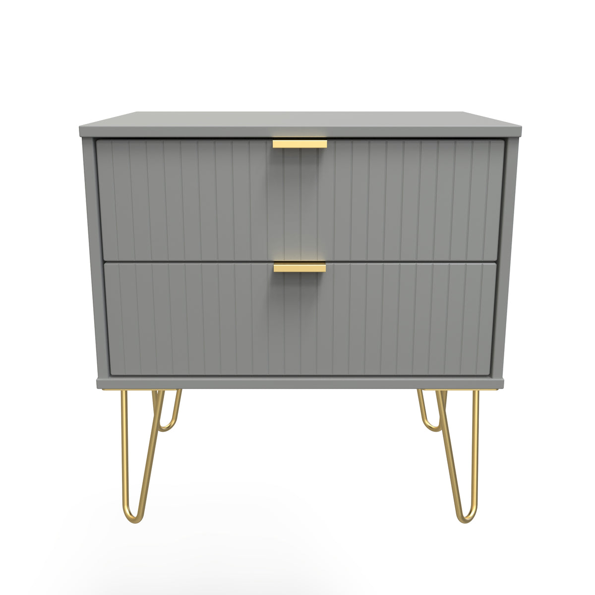 Linear 2 Drawer Midi Chest