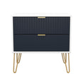 Linear 2 Drawer Midi Chest