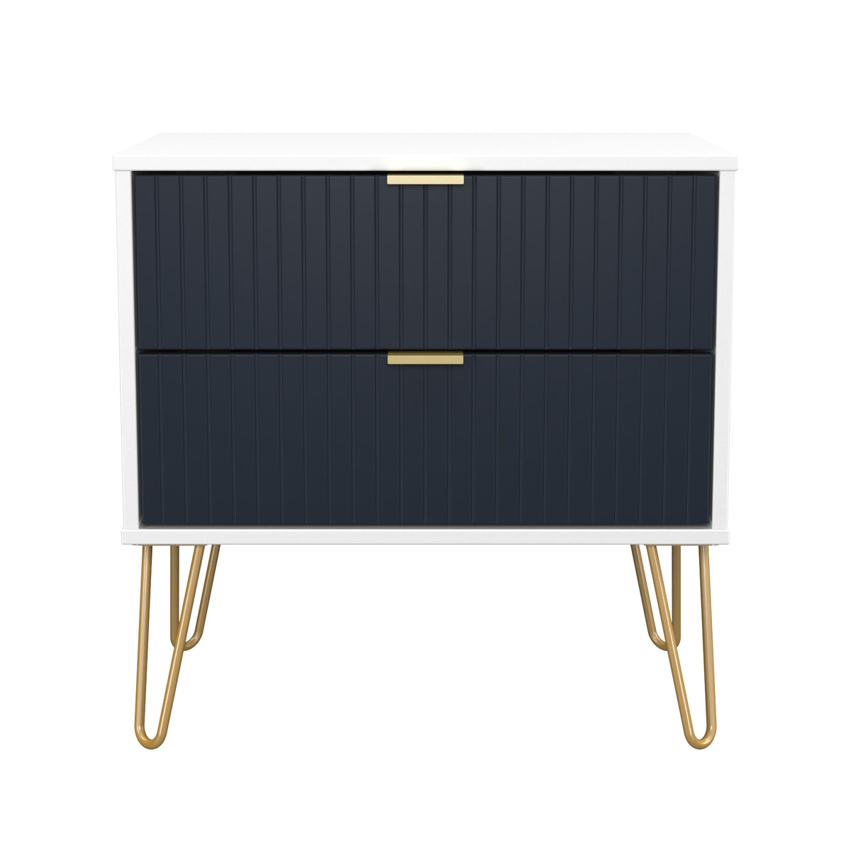 Linear 2 Drawer Midi Chest