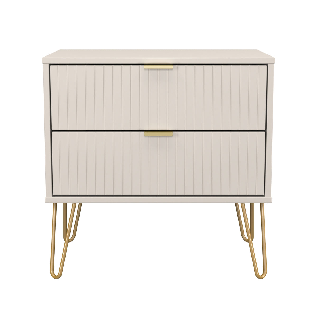 Linear 2 Drawer Midi Chest