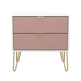 Linear 2 Drawer Midi Chest