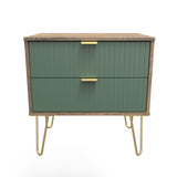 Linear 2 Drawer Midi Chest