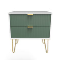 Linear 2 Drawer Midi Chest