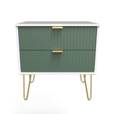 Linear 2 Drawer Midi Chest