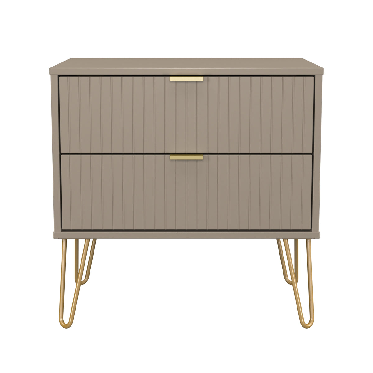 Linear 2 Drawer Midi Chest