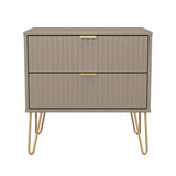 Linear 2 Drawer Midi Chest