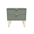 Linear 2 Drawer Midi Chest