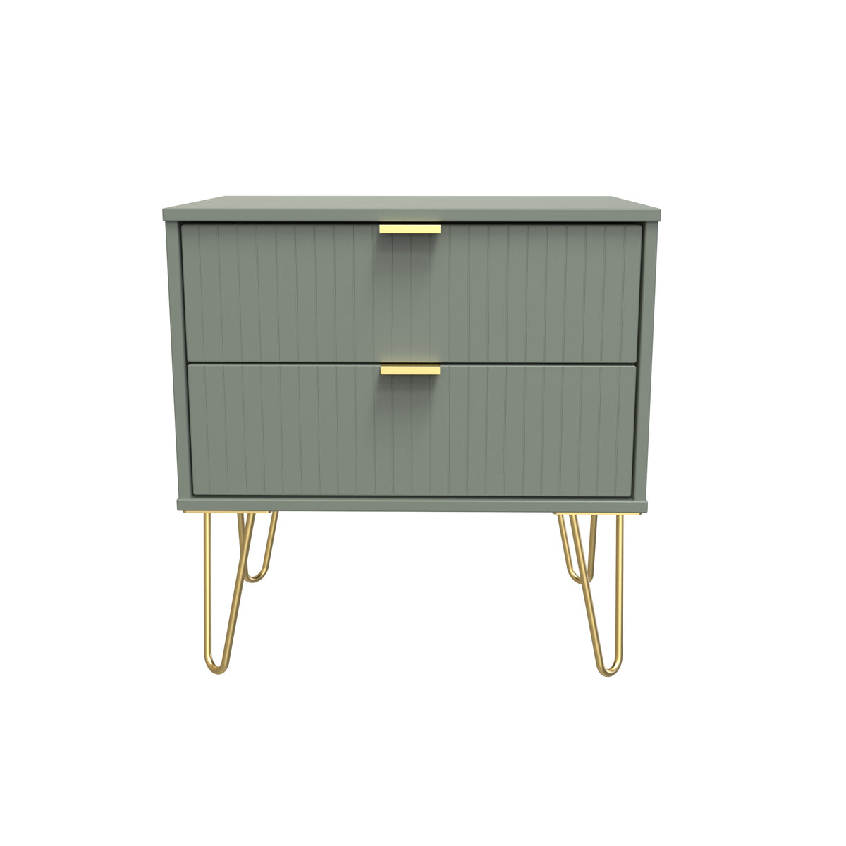 Linear 2 Drawer Midi Chest