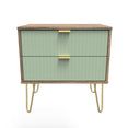 Linear 2 Drawer Midi Chest