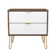Linear 2 Drawer Midi Chest