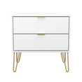 Linear 2 Drawer Midi Chest
