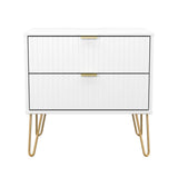 Linear 2 Drawer Midi Chest