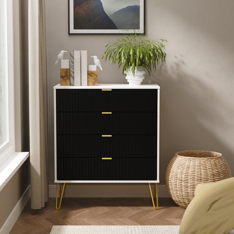 Linear 4 Drawer Chest
