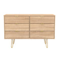 Linear 6 Drawer Midi Chest